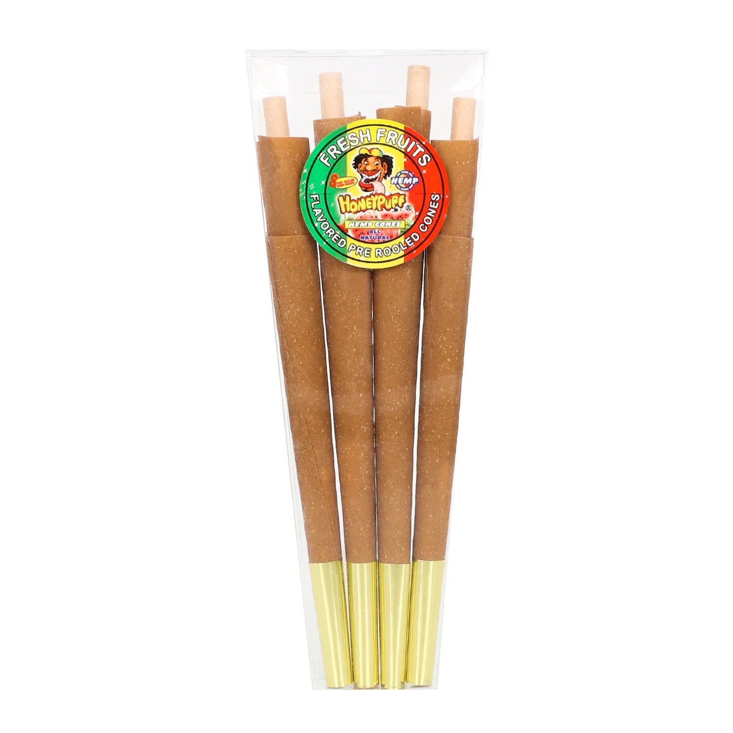 Fresh Fruit Flavored Pre Rolled Cones, King Size Rolling Cones with Tips, Slow Burning Rolling Papers, 8 Pcs / Pack 30 Packs / Box