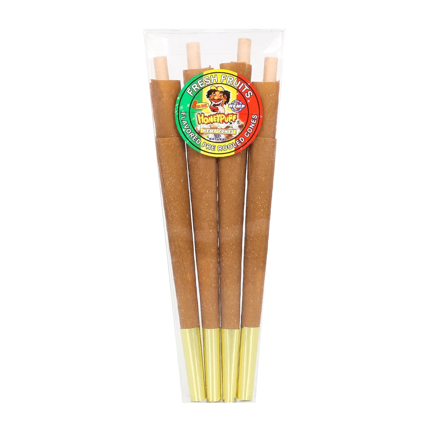 Fresh Fruit Flavored Pre Rolled Cones, King Size Rolling Cones with Tips, Slow Burning Rolling Papers, 8 Pcs / Pack 30 Packs / Box