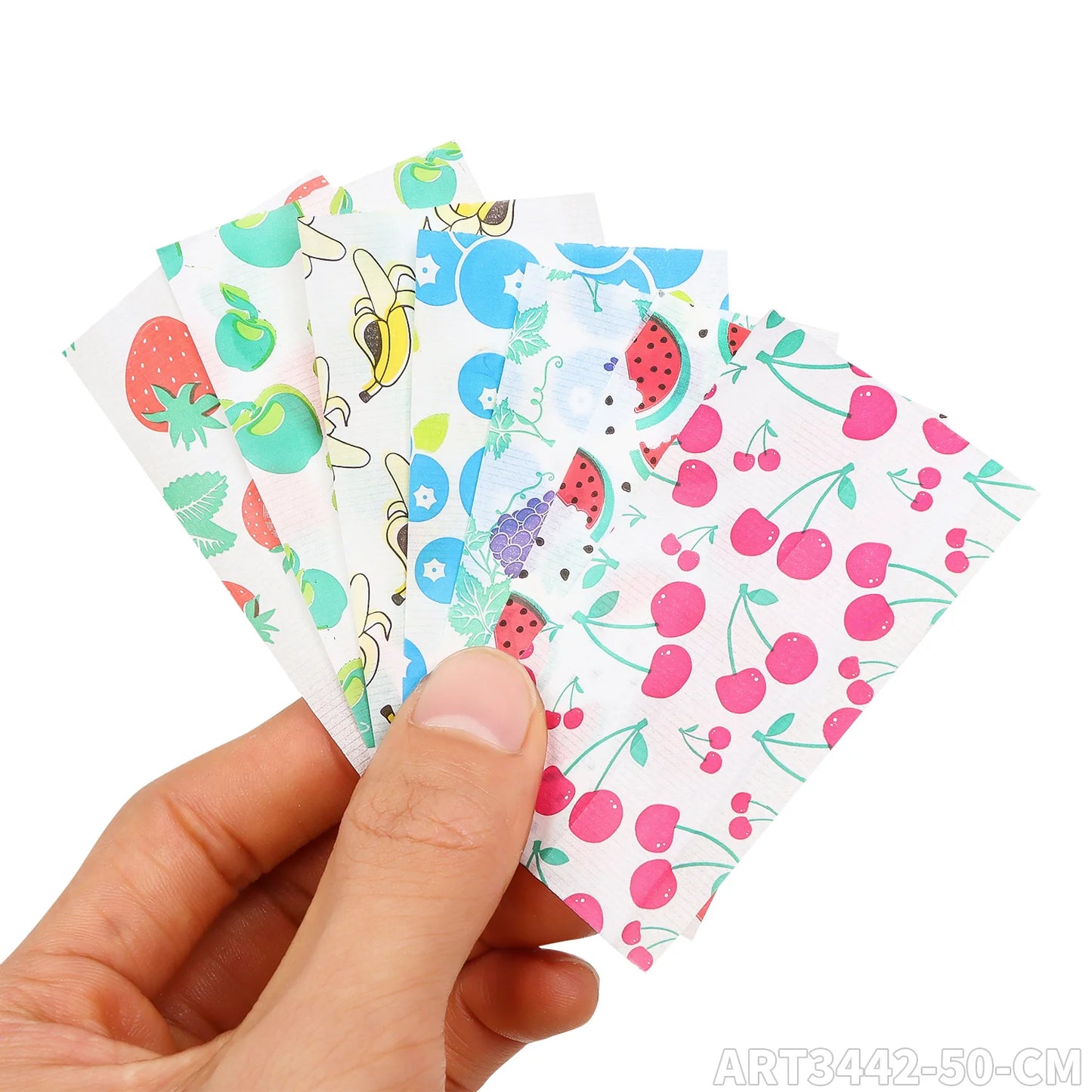1 1/4 Size Strawberry Flavored Rolling Papers, Slow Burning Cigarette Rolling Papers (50 PCS)