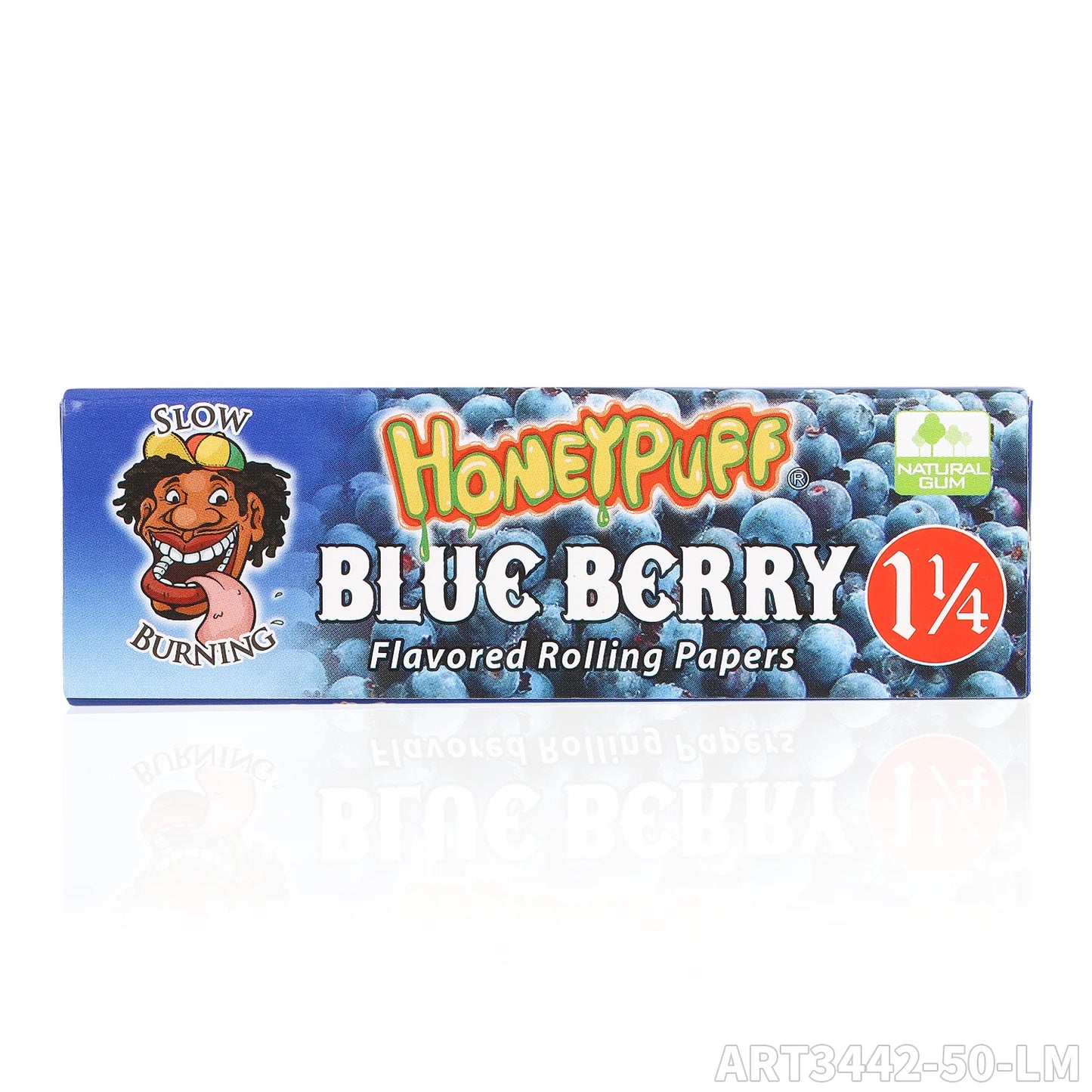 1 1/4 Size Strawberry Flavored Rolling Papers, Slow Burning Cigarette Rolling Papers (50 PCS)