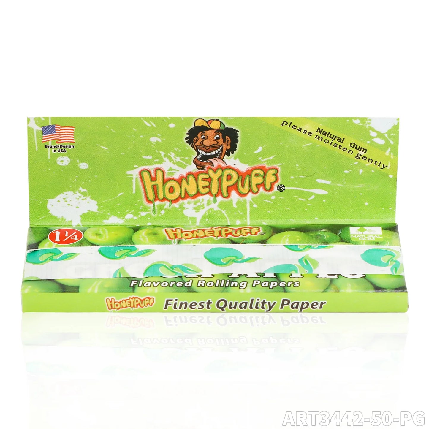 1 1/4 Size Strawberry Flavored Rolling Papers, Slow Burning Cigarette Rolling Papers (50 PCS)