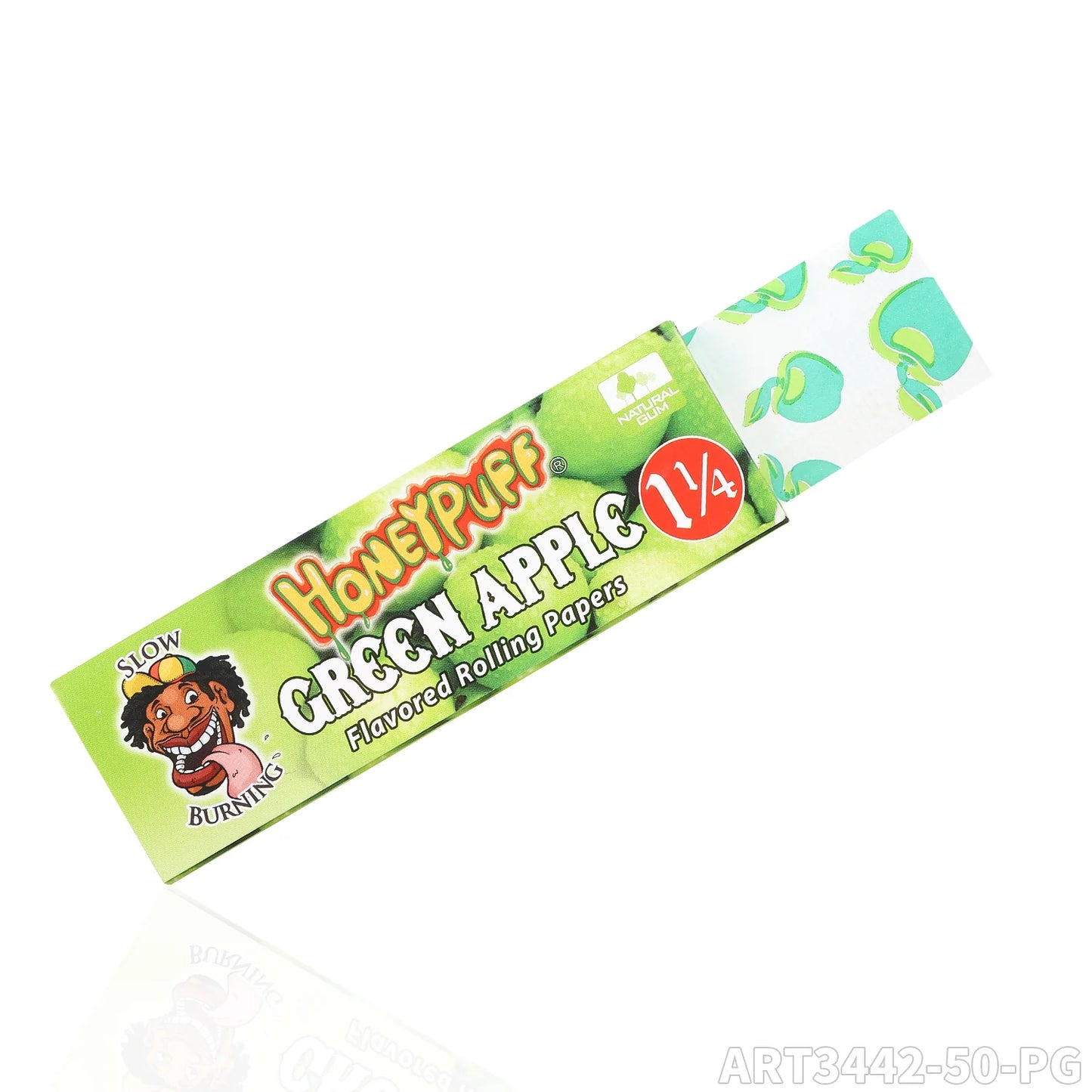 1 1/4 Size Strawberry Flavored Rolling Papers, Slow Burning Cigarette Rolling Papers (50 PCS)