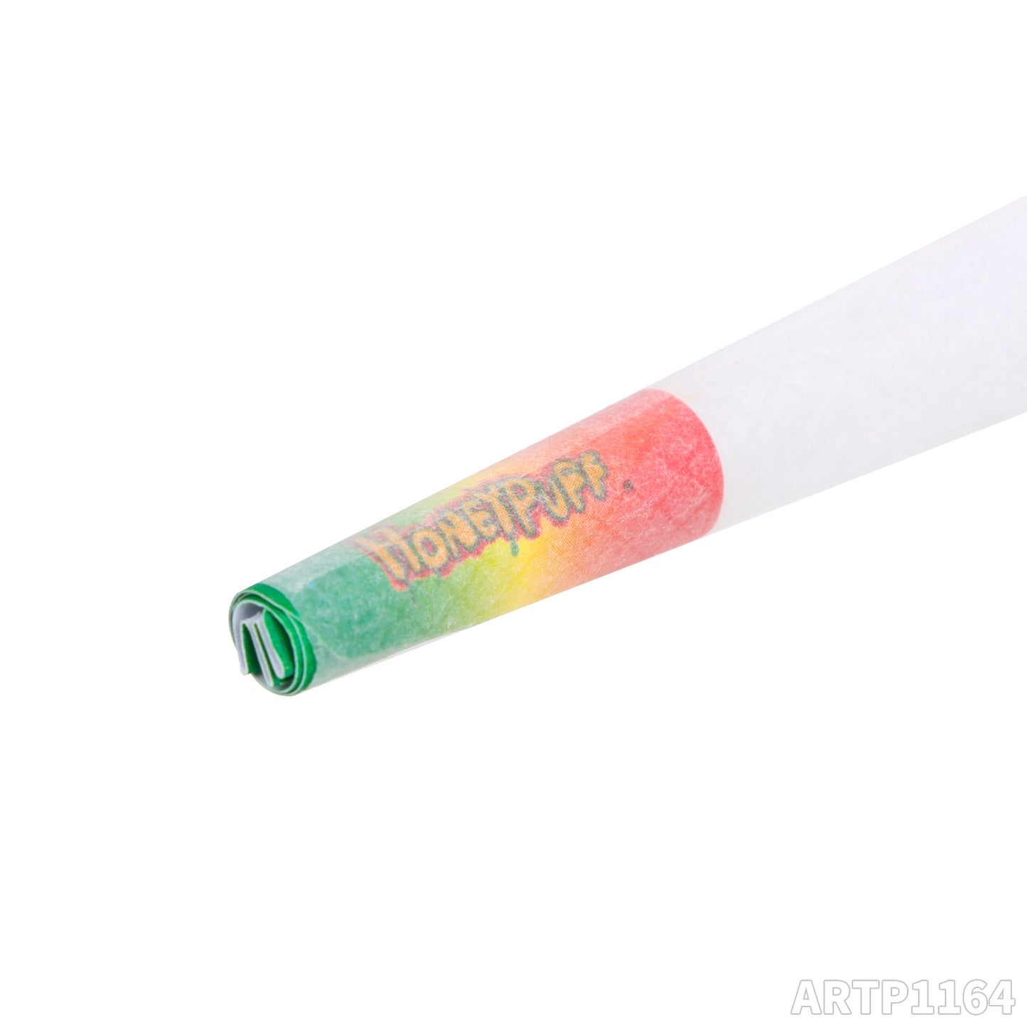 King Size Pre Rolled Rolling Paper with Tips,W mouth 84mm horn tube, Slow Burning Papers(75 PCS)