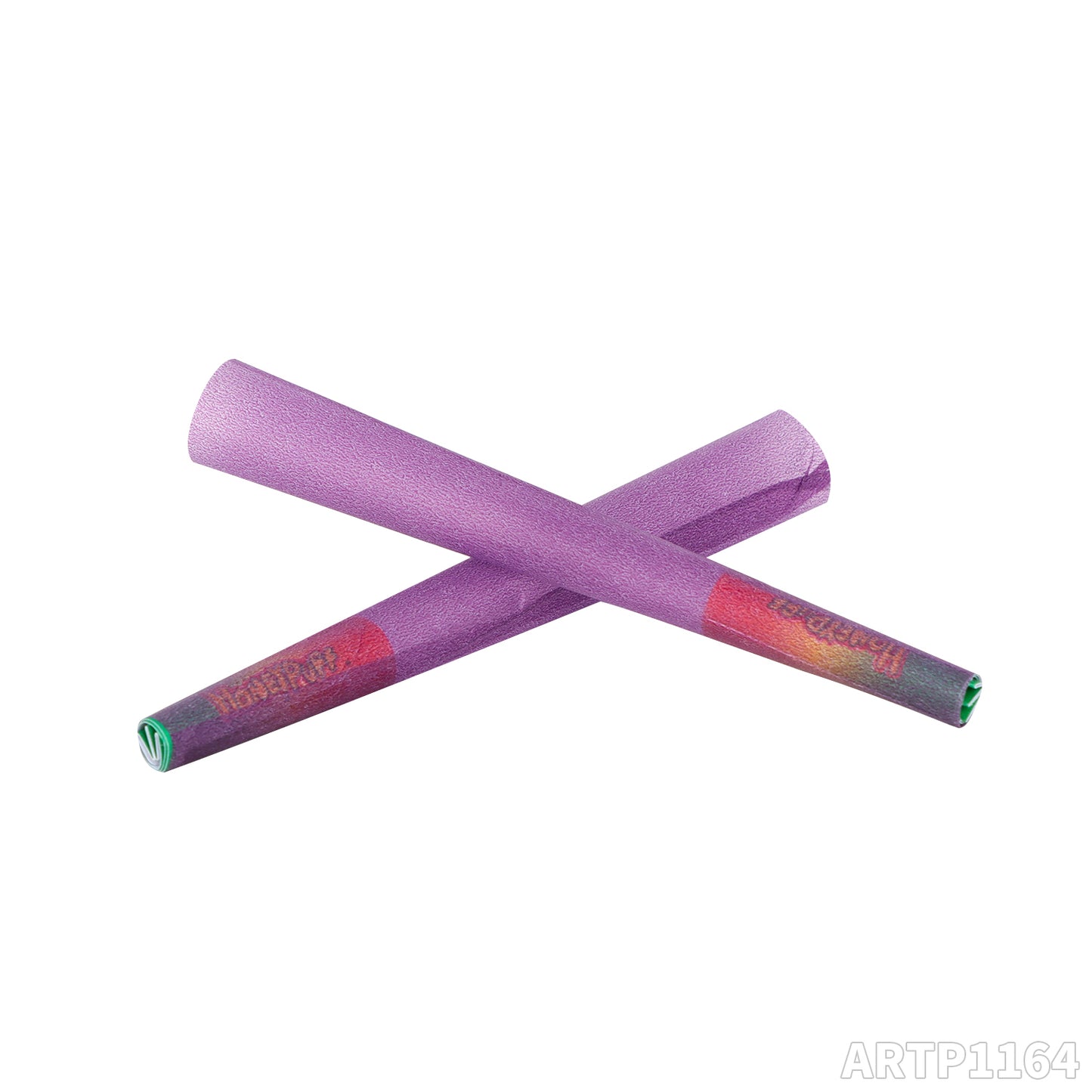 King Size Pre Rolled Rolling Paper with Tips,W mouth 84mm horn tube, Slow Burning Papers(75 PCS)