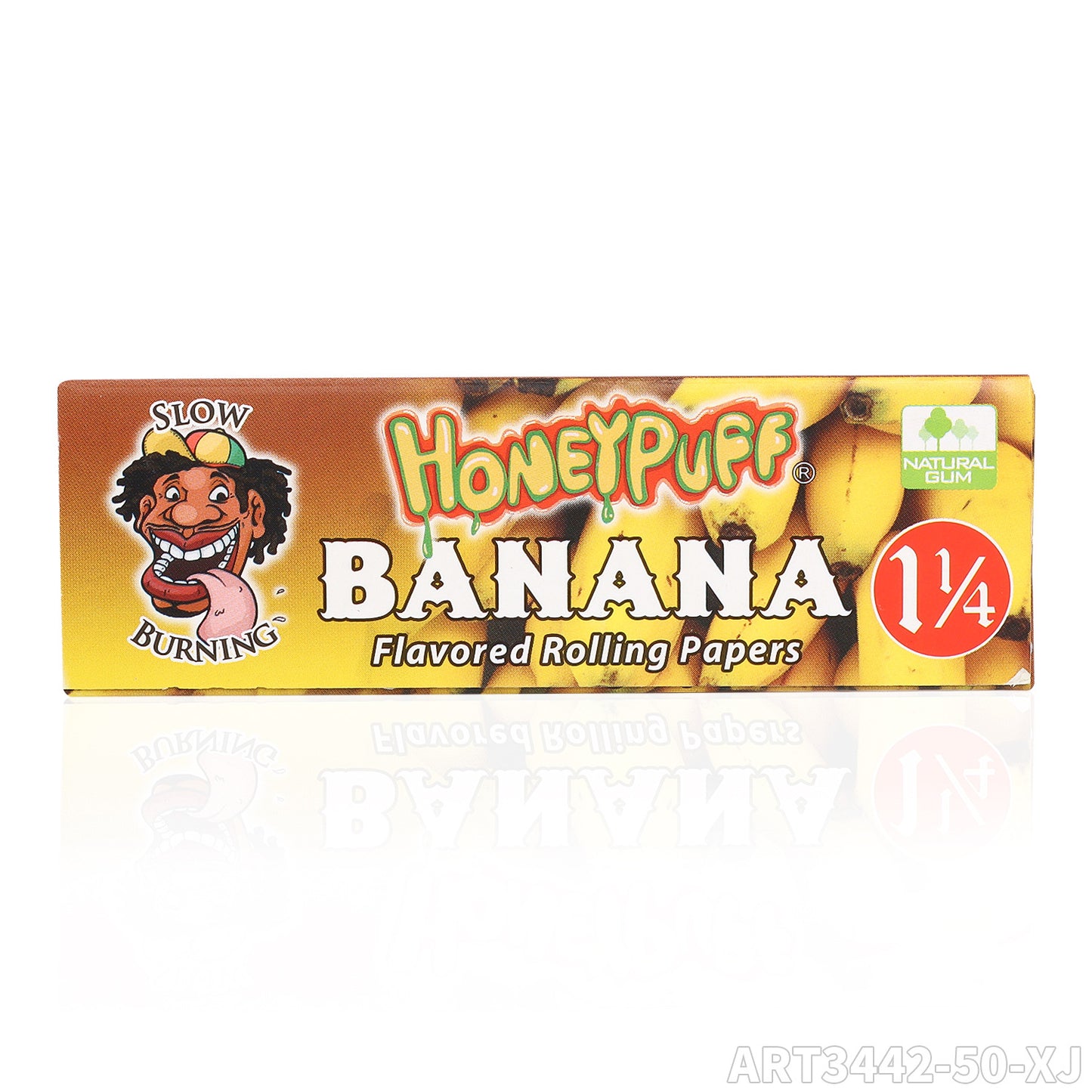 1 1/4 Size Strawberry Flavored Rolling Papers, Slow Burning Cigarette Rolling Papers (50 PCS)