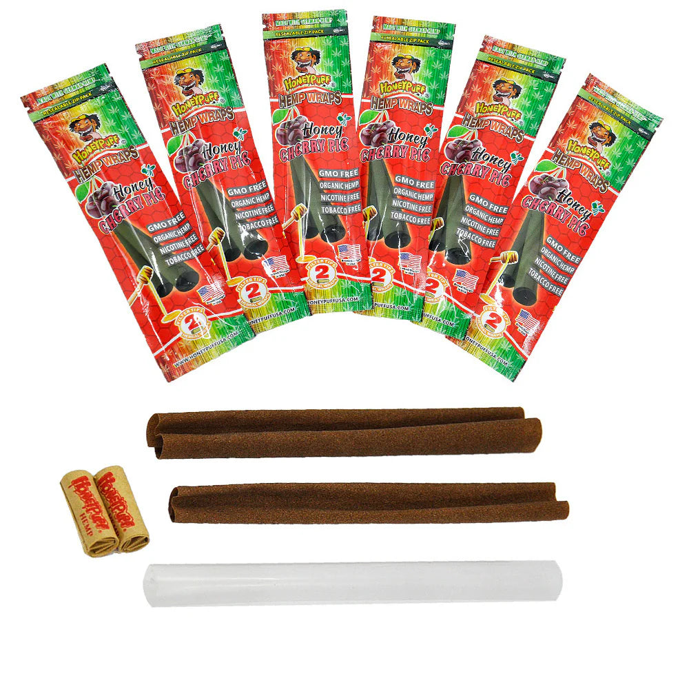 Flavored Pre Rolled Cones, King Size Pre Rolled Rolling Paper with Tips, Slow Burning Rolling Cones, 2 PCS / Pack 12 Packs / Box